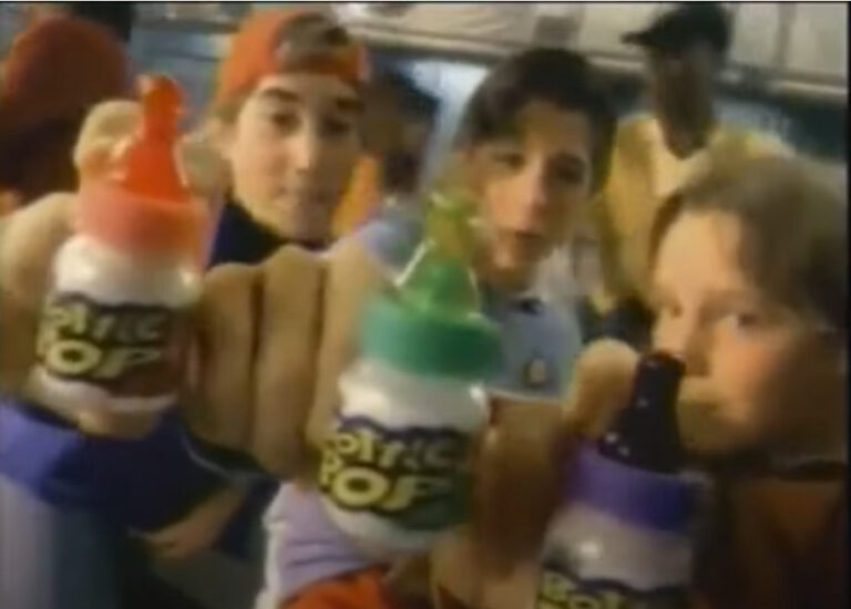 BABY BOTTLE POP COMMERCIALS