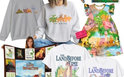 THE LAND BEFORE TIME INSPIRED PIECES