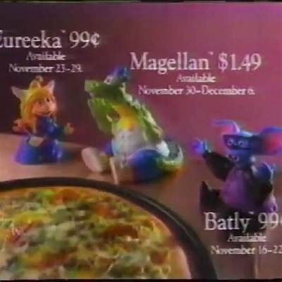 PIZZA EUREEKA’S CASTLE HAND PUPPETS COMMERCIAL –  1990