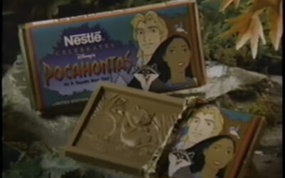 DISNEY’S POCAHONTAS – CHOCOLATE BAR COMMERCIAL