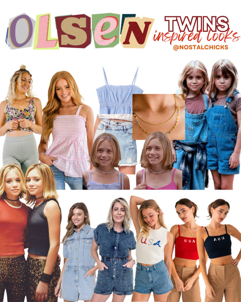 OLSEN TWINS INSPIRED LOOKS