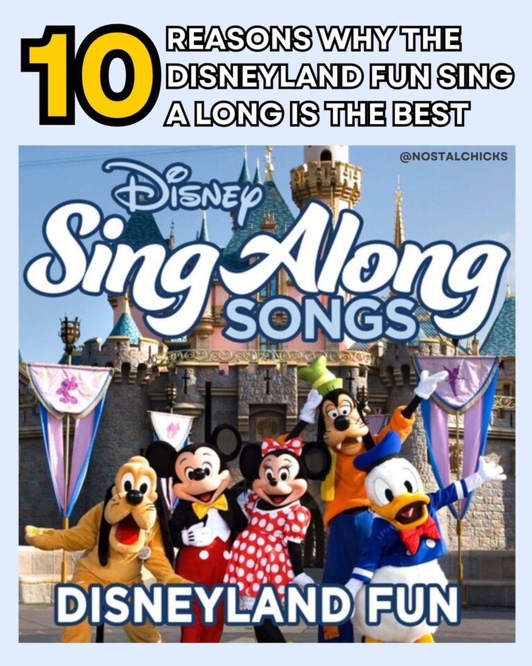 THE MAGIC OF DISNEYLAND FUN SING-ALONG VHS : WHY IT’S  THE BEST!