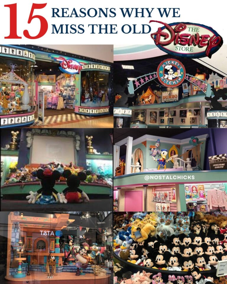 15 REASONS WHY WE MISS THE OLD DISNEY STORE