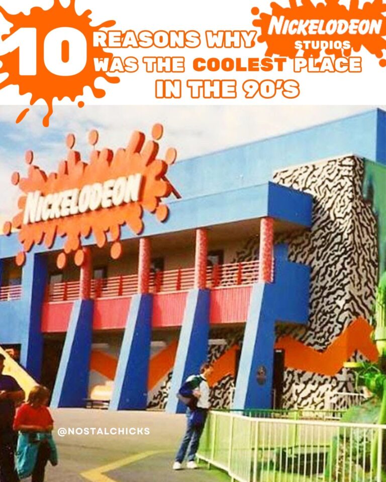 10 REASONS WHY NICKELODEON STUDIOS WAS THE COOLEST PLACE IN THE 90’S