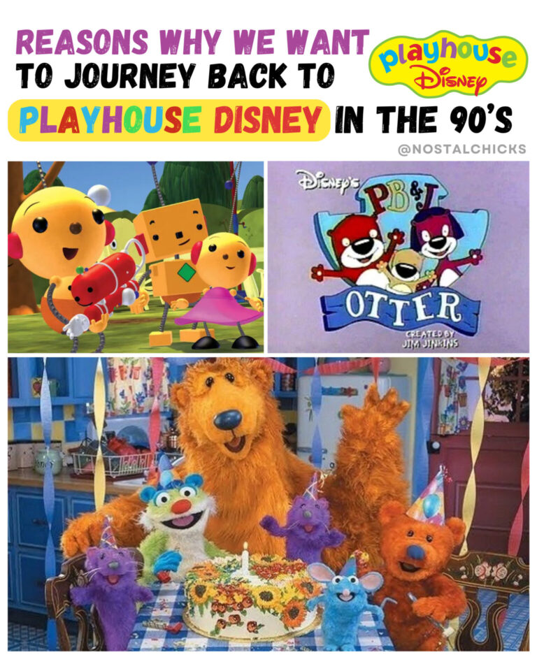 REASONS WHY WE WANT TO JOURNEY BACK TO PLAYHOUSE DISNEY IN THE 90’s