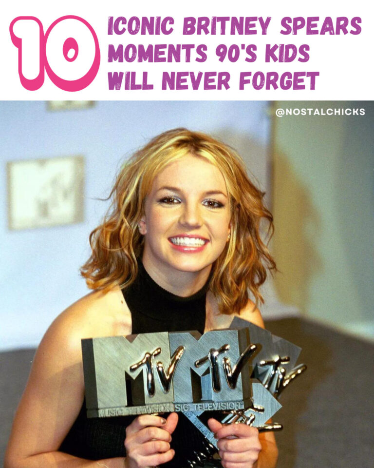 10 ICONIC BRITNEY SPEARS MOMENT’S 90’S KIDS WILL NEVER FORGET