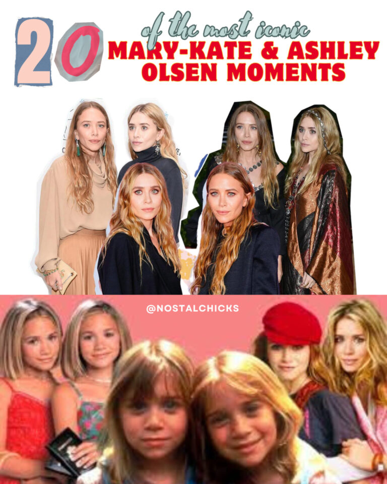 20 OF THE MOST ICONIC MARY-KATE AND ASHLEY OLSEN MOMENTS