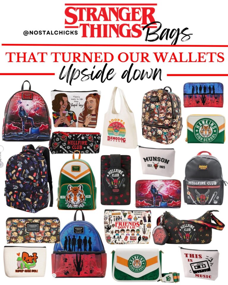 STRANGER THINGS BAGS THAT TURNED OUR WALLETS UPSIDE DOWN