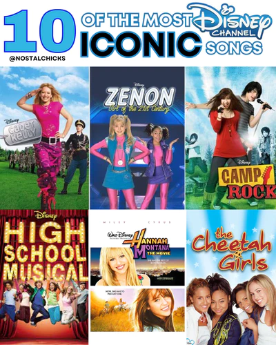 10 OF THE MOST ICONIC DISNEY CHANNEL SONGS