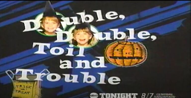 DOUBLE DOUBLE TOIL AND TRIUBLE HALLOWEEN MOVIE ON ABC PROMO (1994)