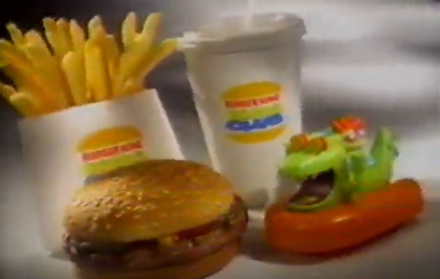 BURGER KING/ RUGRATS MOVIE TOYS 90S TV COMMERCIAL (1998)