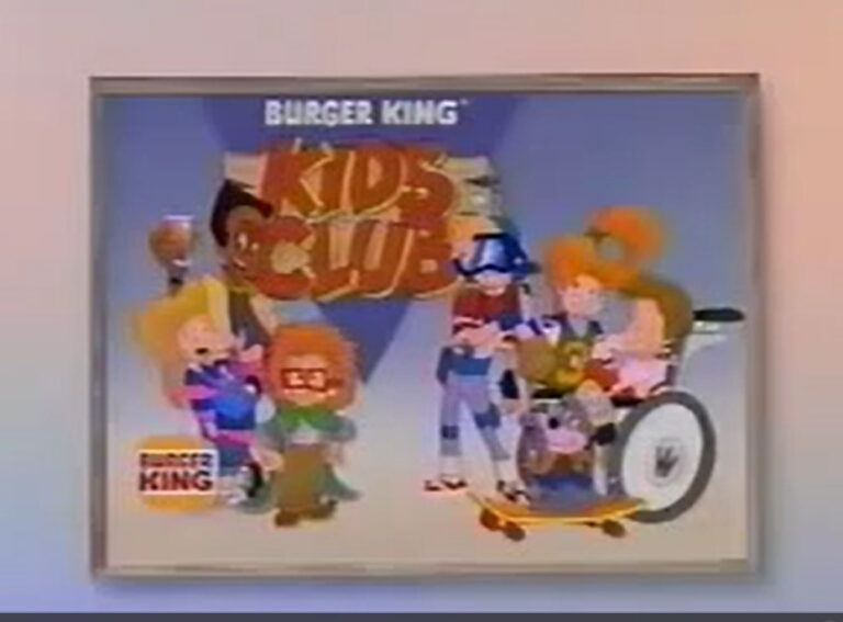 1990 BURGER KING KIDS CLUB COMMERCIAL