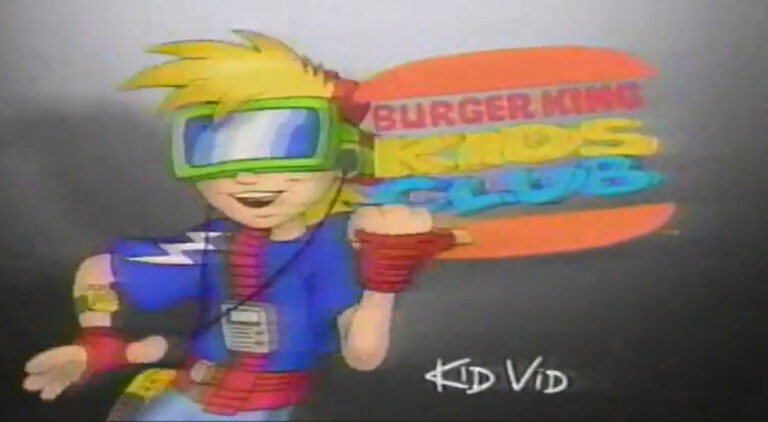 BURGER KING BK KIDS’ CLUB 90S ERA COMMERCIAL