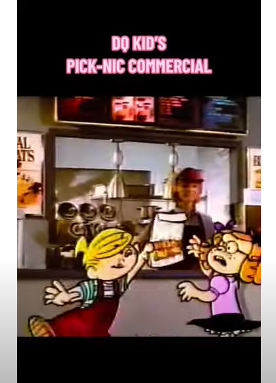 1996 DAIRY QUEEN KIDS PIC-NICK COMMERCIAL