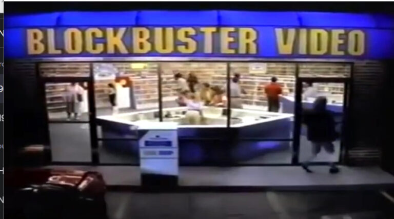 1992 BLOCKBUSTER VIDEO STORE COMMERCIAL