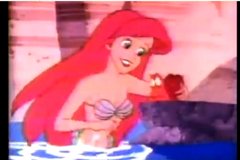 1990’s LITTLE MERMAID COLLECTICLE GLITTER BOXES VHS PROMO