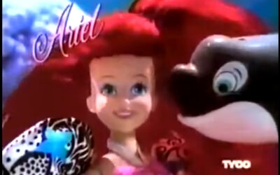 90’s TYCO LITTLE MERMAID WHALE OF A TALE DOLL COMMERCIAL