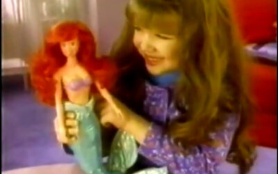 TYCO LITTLE MERMAID DOLL 1991 COMMERCIAL