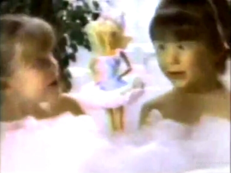 1995 BATHTIME FUN BARBIE COMMERCIAL