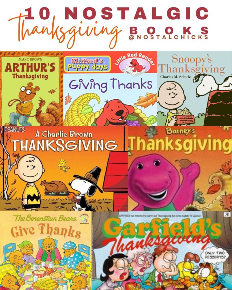 10 NOSTALGIC THANKSGIVING BOOKS