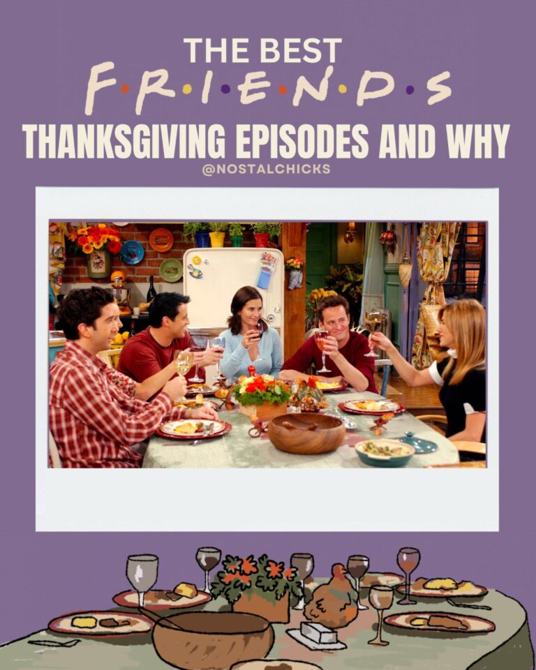 THE BEST FRIENDS THANKSGIVING EPISODES AND WHY