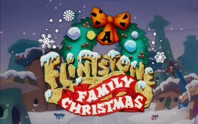 A FLINTSTONES FAMILY CHRISTMAS INTRO SCENE