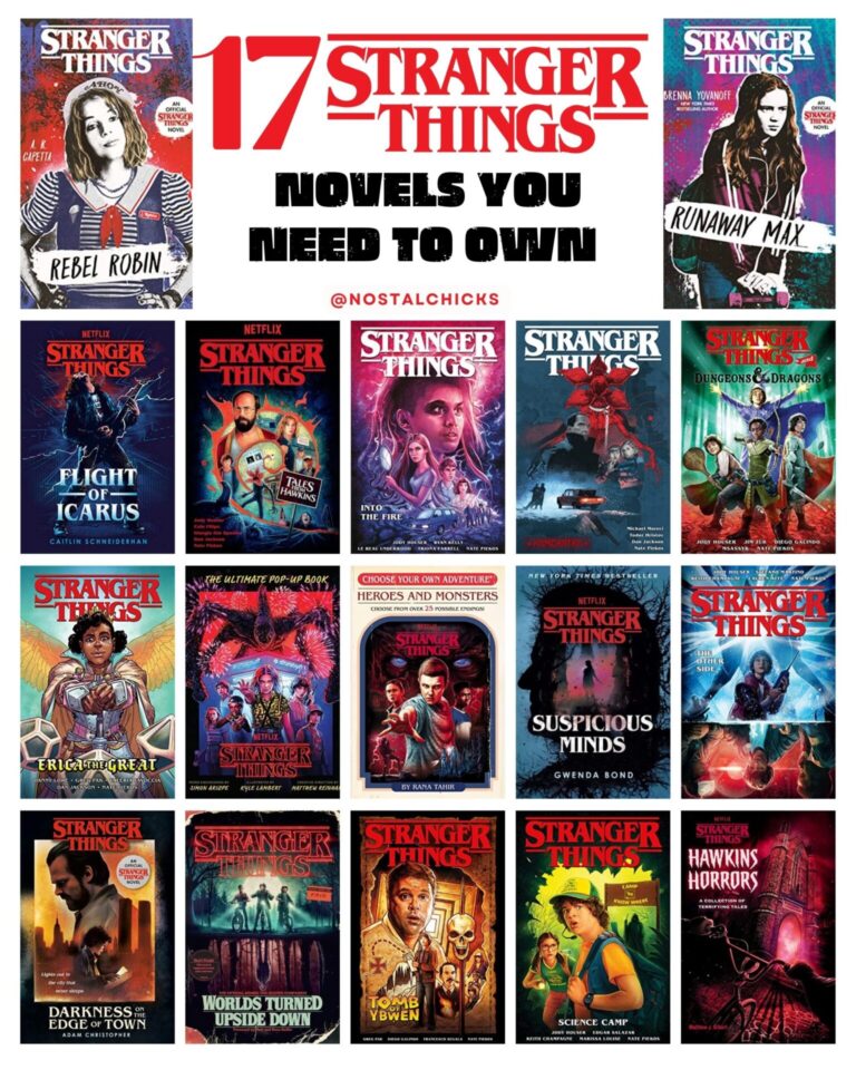 17 STRANGER THINGS NOVELS YOU NEED