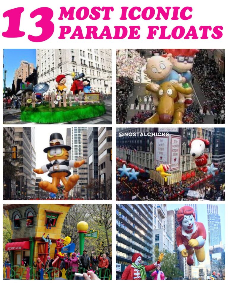 13 MOST ICONIC PARADE FLOATS