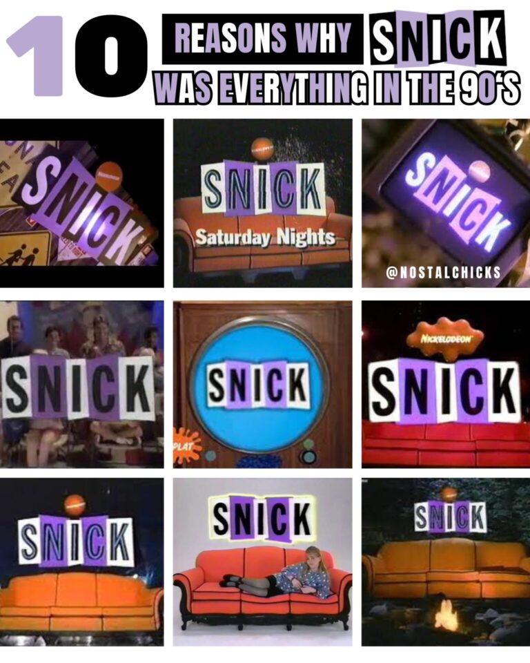 10 REASONS WHY SNICK WAS EVERYTHING IN THE 90’S