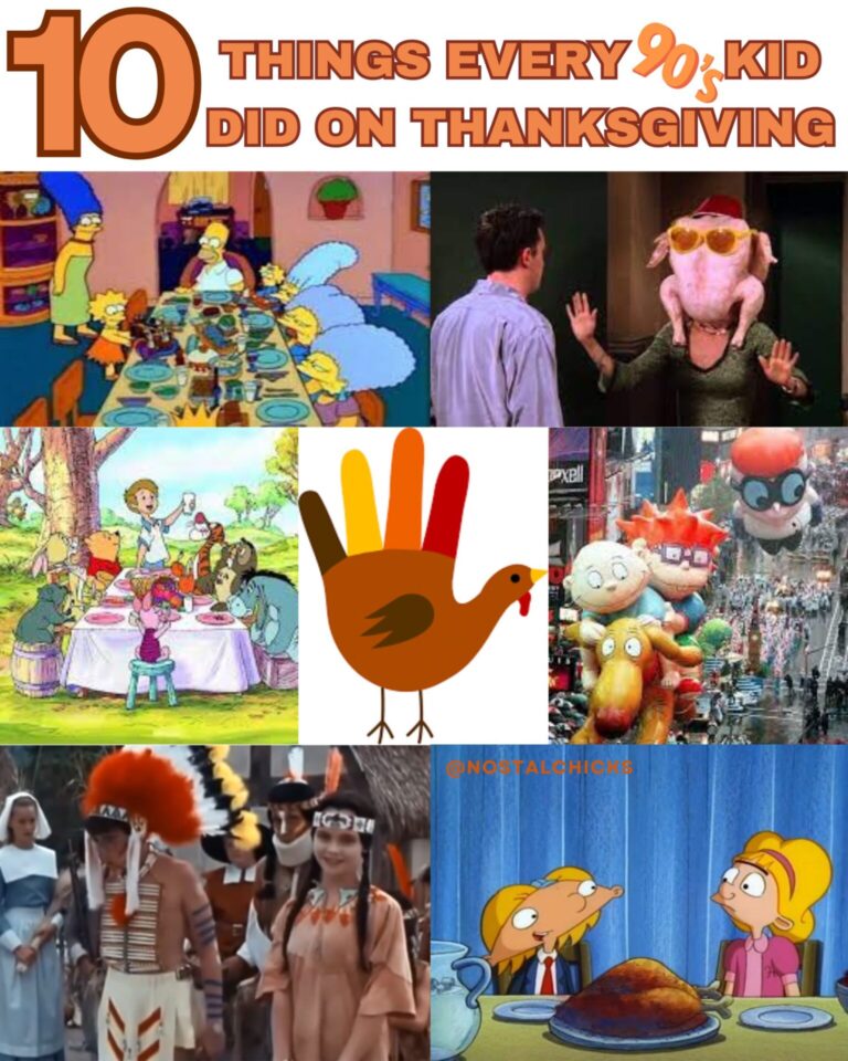 10 THINGS EVERY ’90s KID DID ON THANKSGIVING