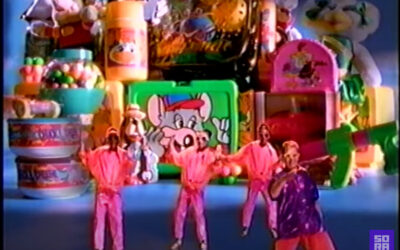 CHUCK E CHEESE ” I LOVE WINNING TICKETS” COMMERCIAL