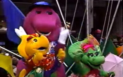 BARNEY AT THE 1995 MACY’S THANKSGIVING PARADE