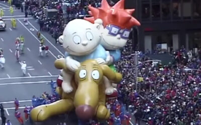 RUGRATS BALLOON IN 1997 MACY’S THANKSGIVING PARADE
