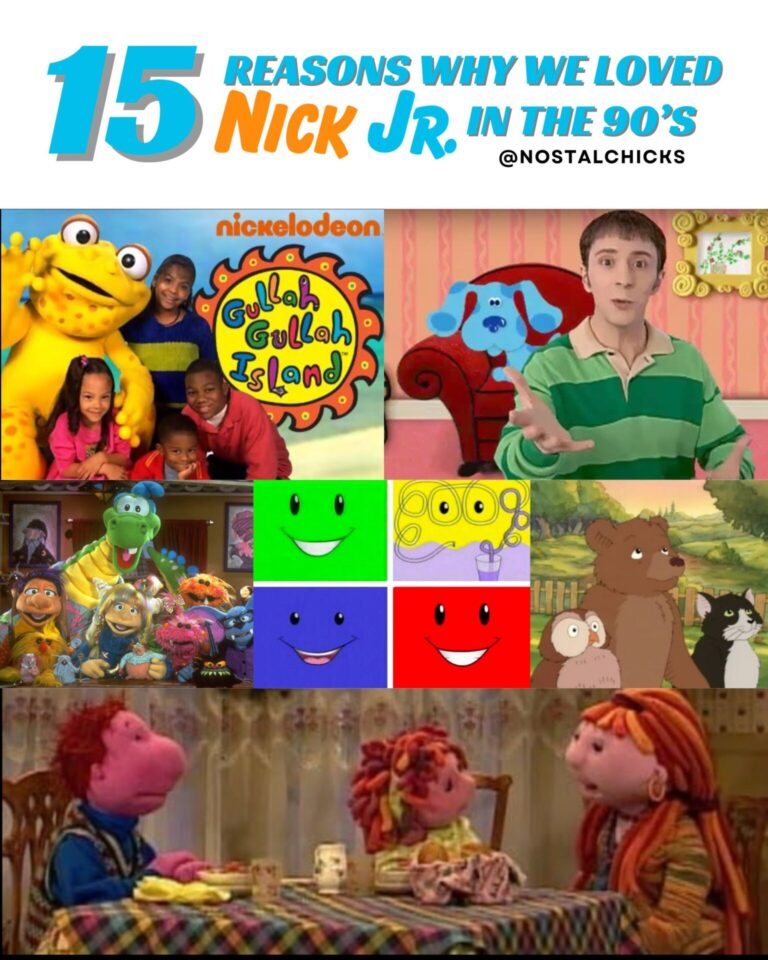 15 REASONS WHY WE LOVED NICK JR IN THE 90’S