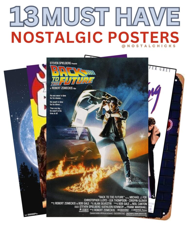 13 MUST HAVE NOSTALGIC POSTERS