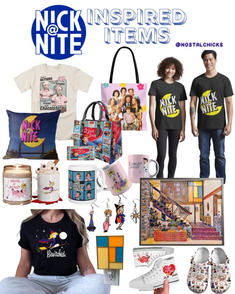 16 NICK AT NITE INSPIRED ITEMS