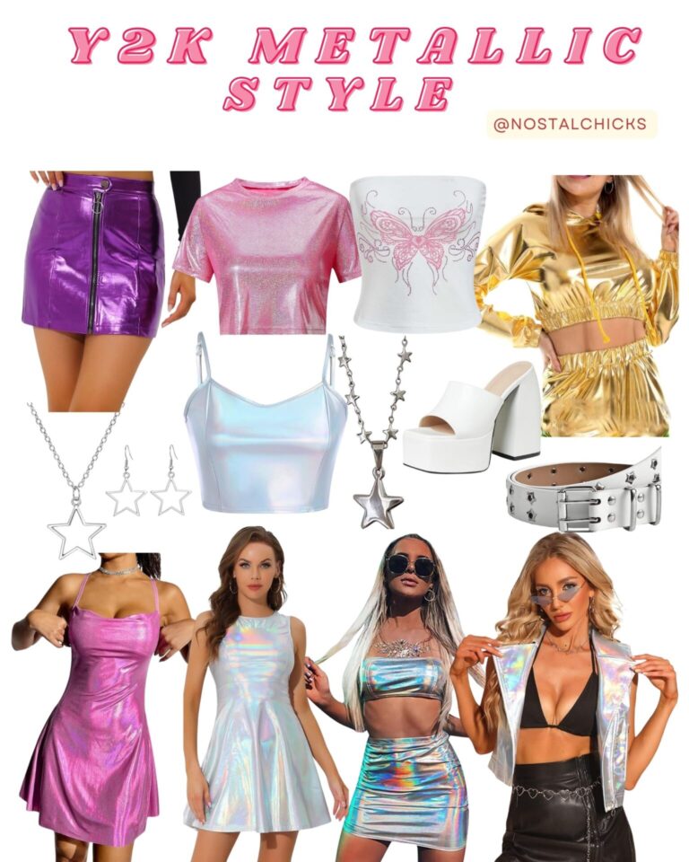 13 Y2K METALLIC STYLE INSPIRED ITEMS