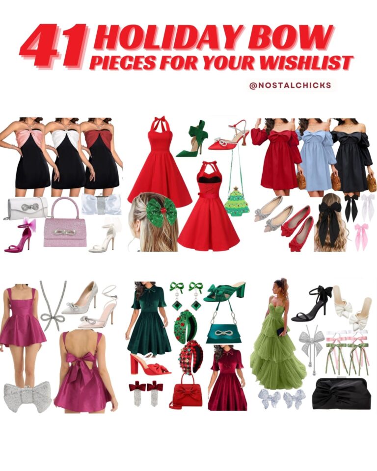 41 HOLIDAY BOW PIECES FOR YOUR WISHLIST