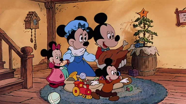 MICKEY’S CHRISTMAS CAROL ENDING SCENE