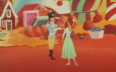 CLARA DANCING WITH THE NUT CRACKER PRINCE SCENE