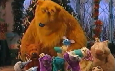 A BERRY BEAR CHRISTMAS FROM BEAR IN THE BIG BLUE HOUSE CAST