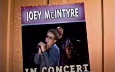 BRITNEY SPEARS & JOEY MCINTYRE IN CONCERT PROMO (1999 DISNEY)