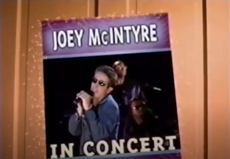 BRITNEY SPEARS & JOEY MCINTYRE IN CONCERT PROMO (1999 DISNEY)