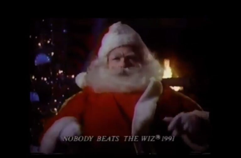 90’S NOBODY BEATS THE WIZ YEAR-END MARKDOWN SALE COMMERCIAL