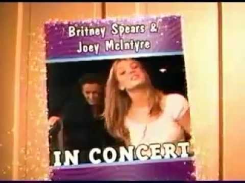 BRITNEY SPEARS AND JOEY MCINTYRE 1999 DISNEY CHANNEL CONCERT INTRO