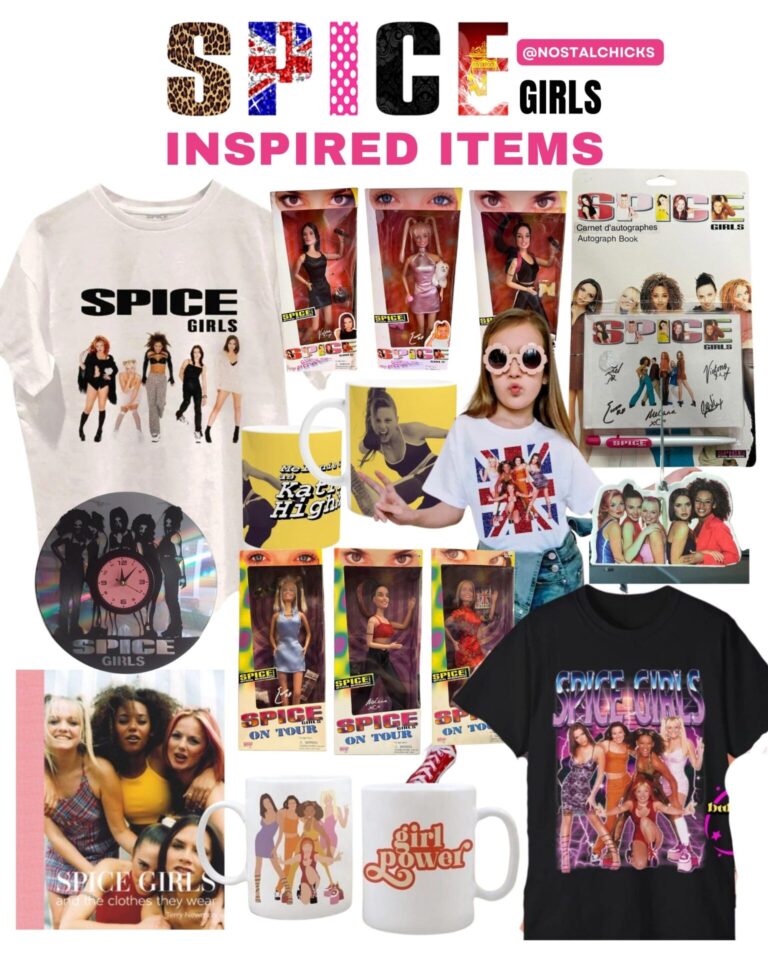 SPICE GIRLS INSPIRED ITEMS