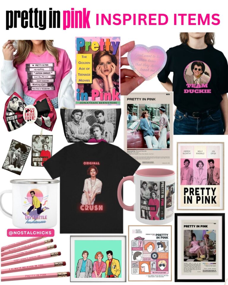 PRETTY IN PINK INSPIRED ITEMS