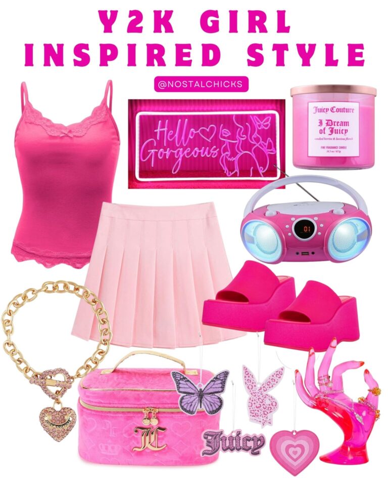 10 Y2K GIRL STYLE INSPIRED ITEMS
