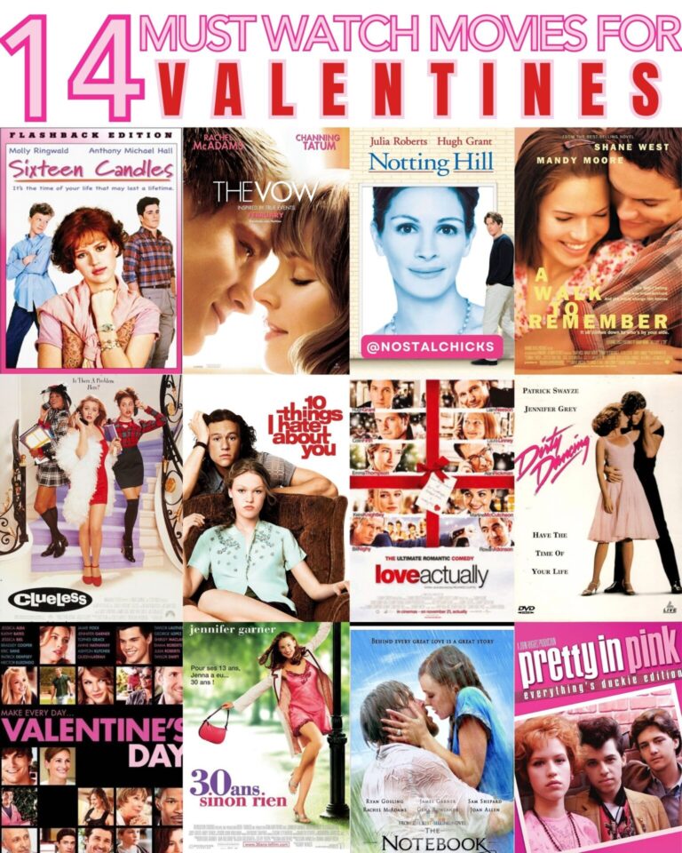 14 MUST WATCH MOVIES FOR VALENTINES