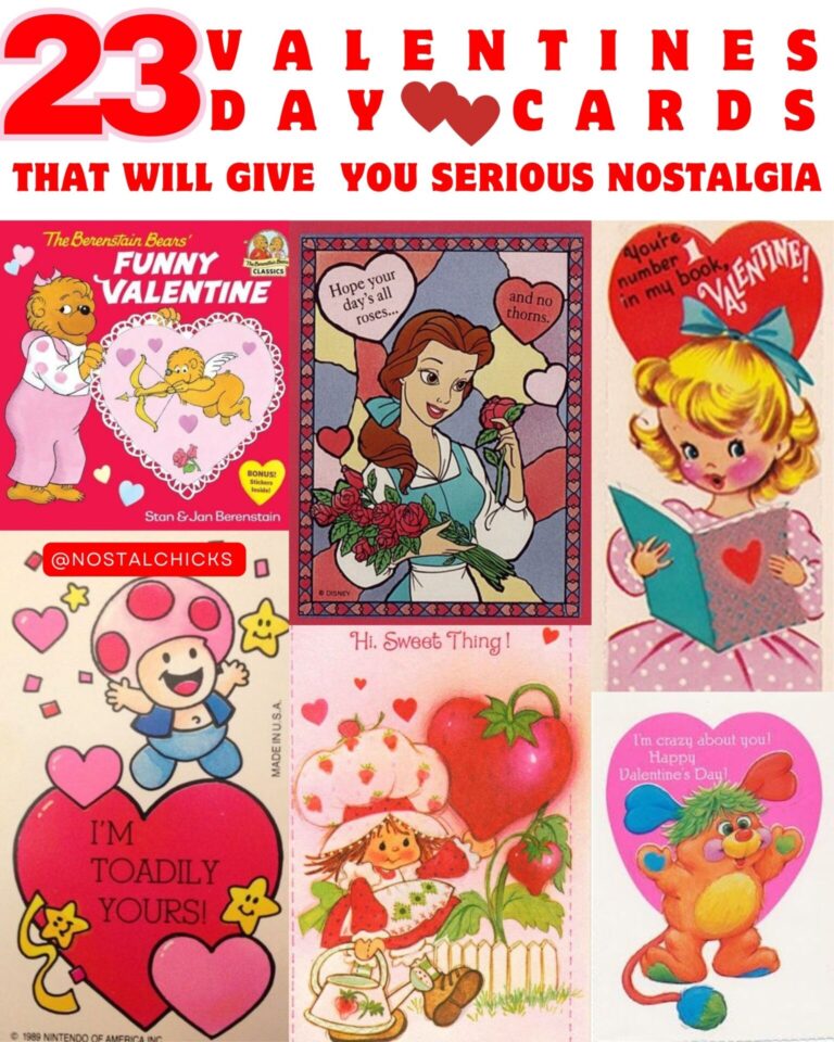 23 VALENTINES DAY CARDS THAT WILL GIVE YOU SERIOUS NOSTALGIA